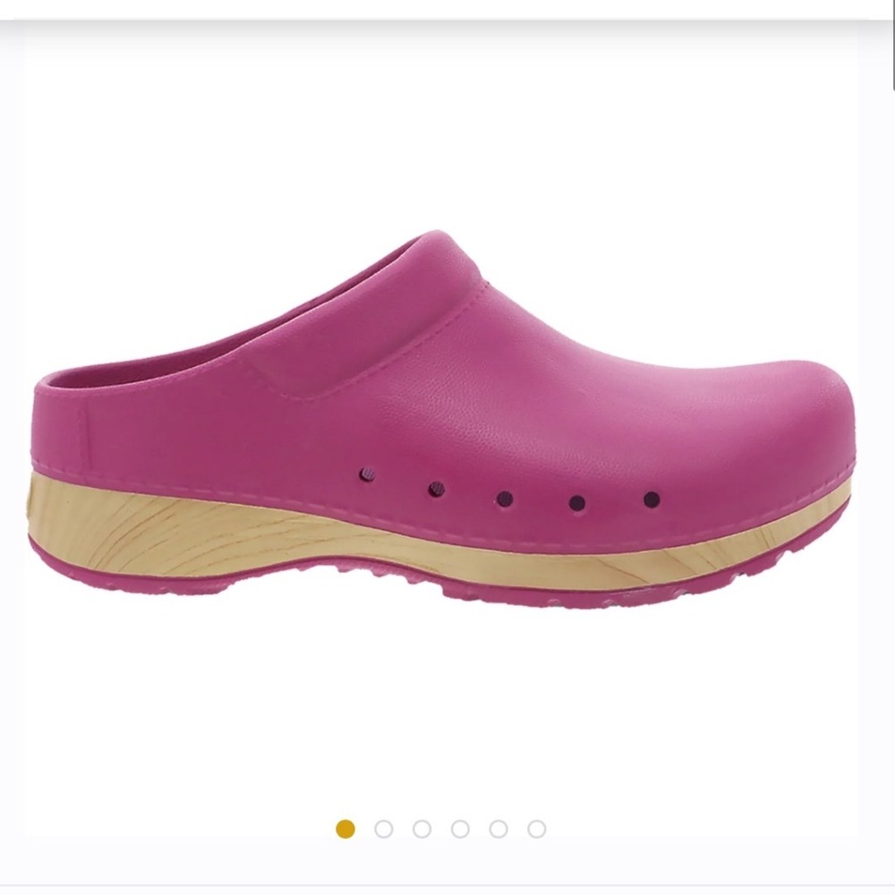 Dansko Pink Mules